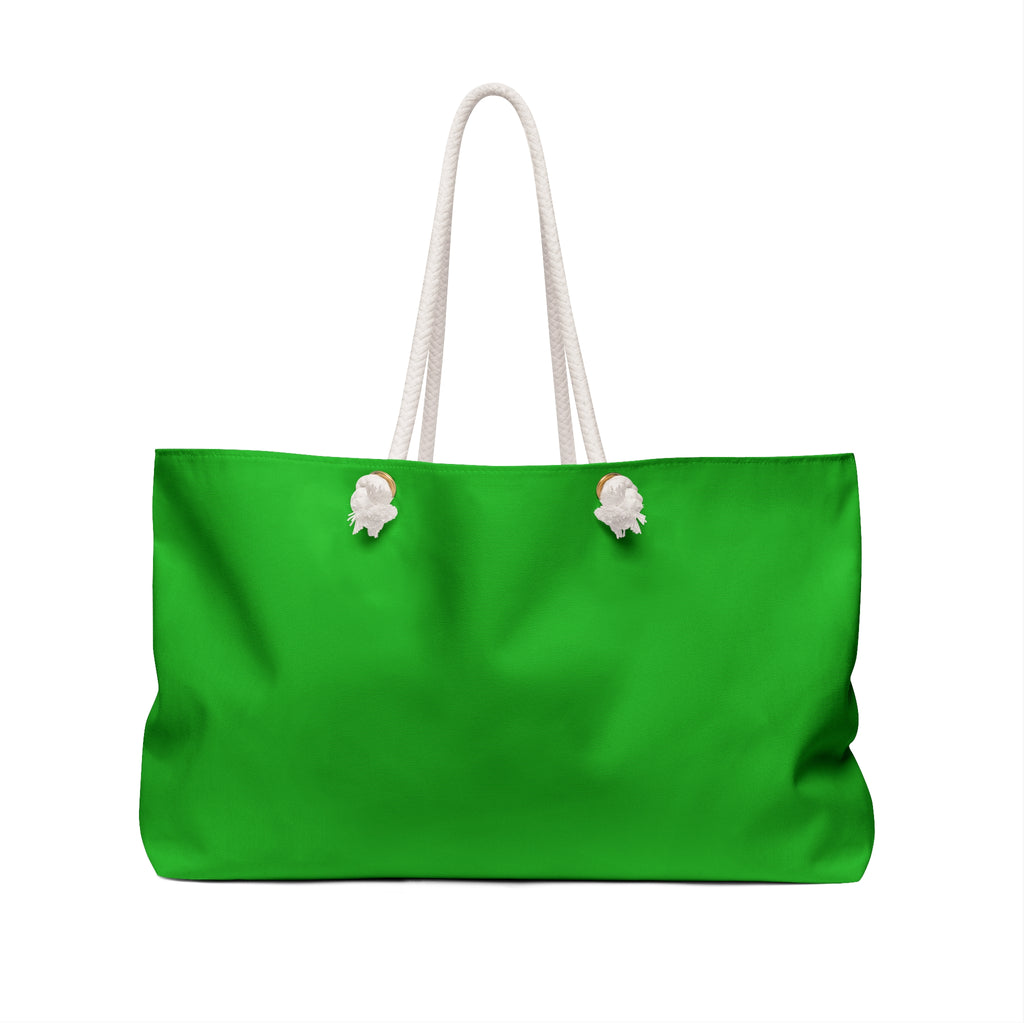 Inspirational 'Let God Carry It' Weekender Bag – Green Travel Tote