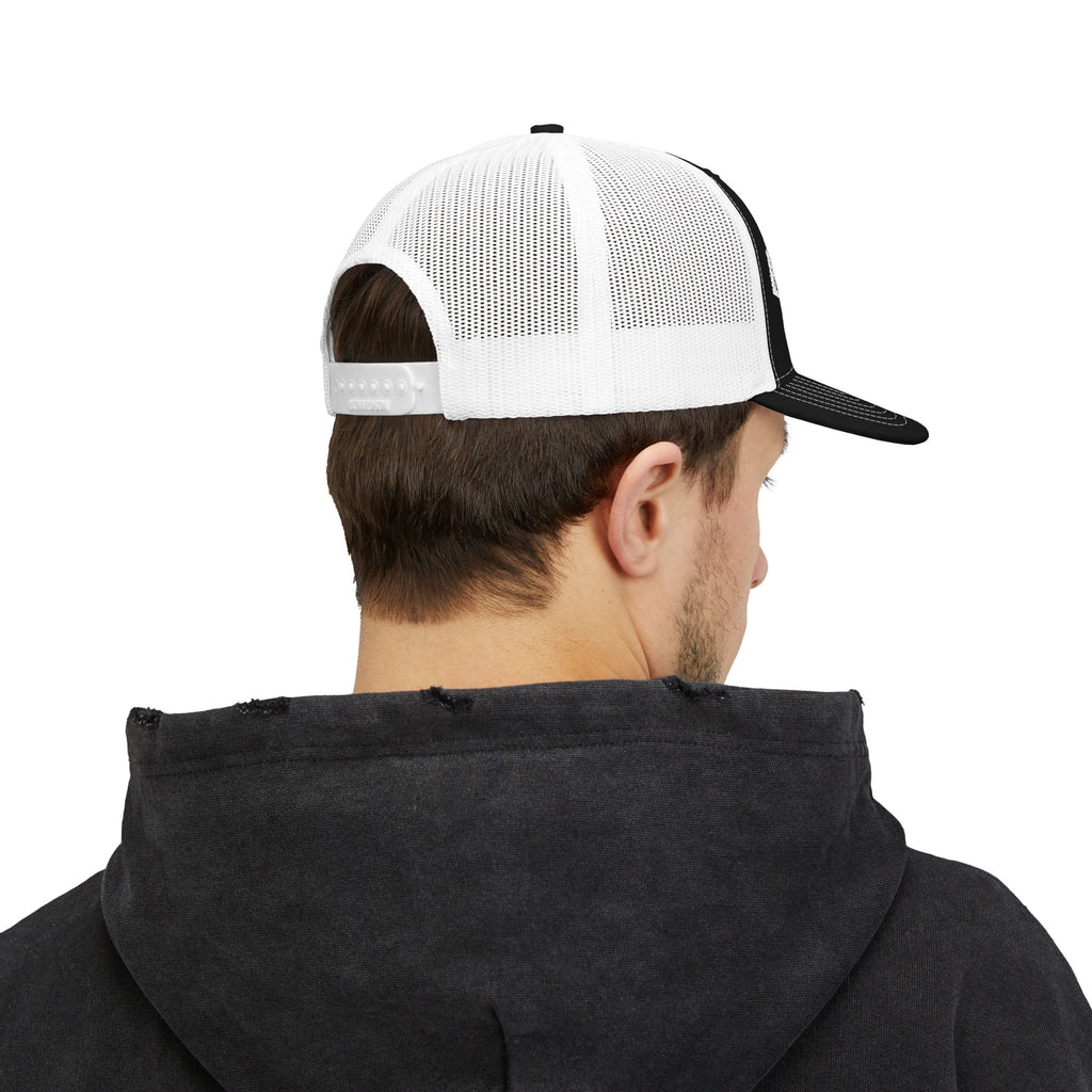Chosen Snapback Trucker Cap — Bold Embroidered Mesh Baseball Hat