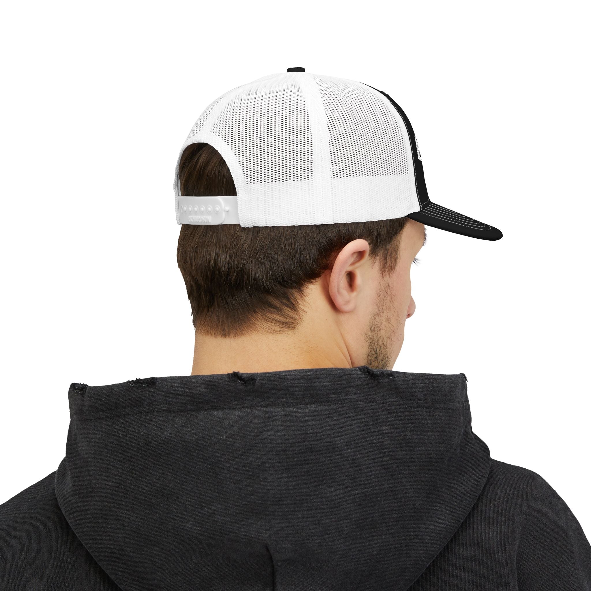 Chosen Snapback Trucker Cap — Bold Embroidered Mesh Baseball Hat