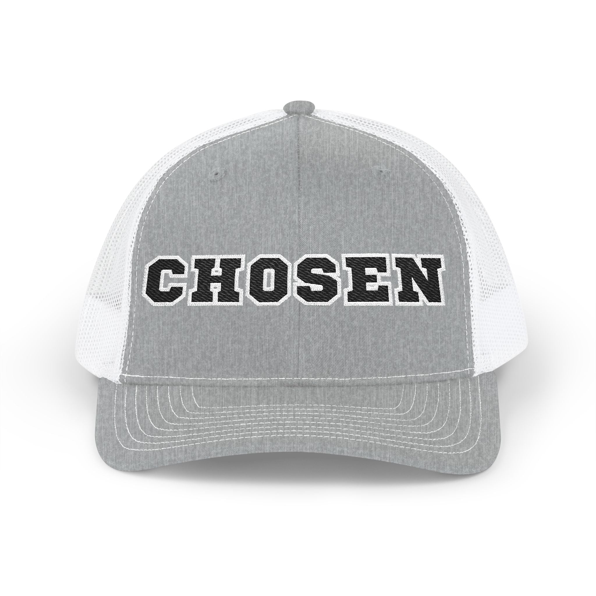 Chosen Snapback Trucker Cap — Bold Embroidered Mesh Baseball Hat