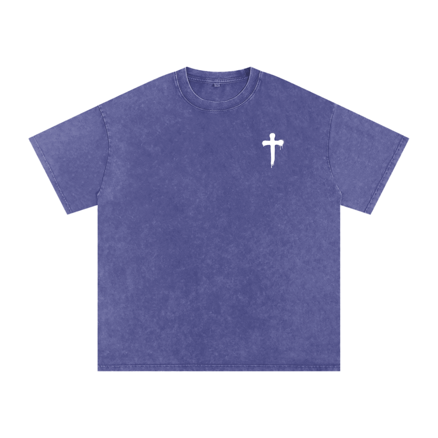 PREMIUM - Snow Washed Oversized Cotton T-Shirt 250 GSM