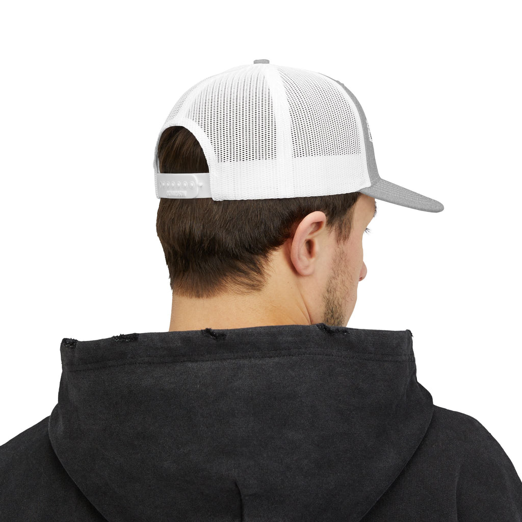 Chosen Snapback Trucker Cap — Bold Embroidered Mesh Baseball Hat