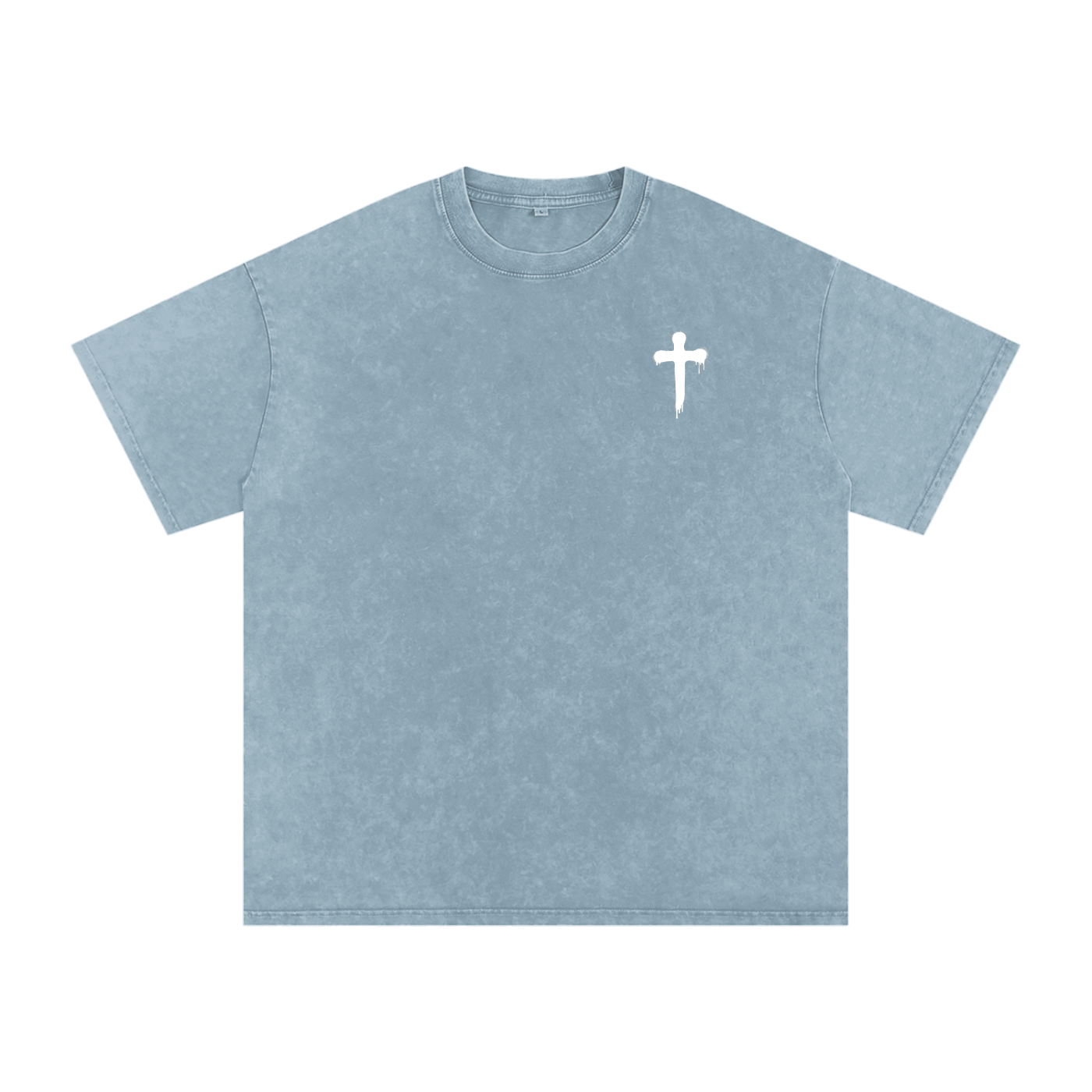 PREMIUM - Snow Washed Oversized Cotton T-Shirt 250 GSM