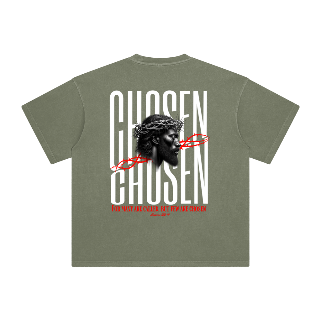 PREMIUM - CHOSEN - Enzyme Washed T-Shirt 250 GSM