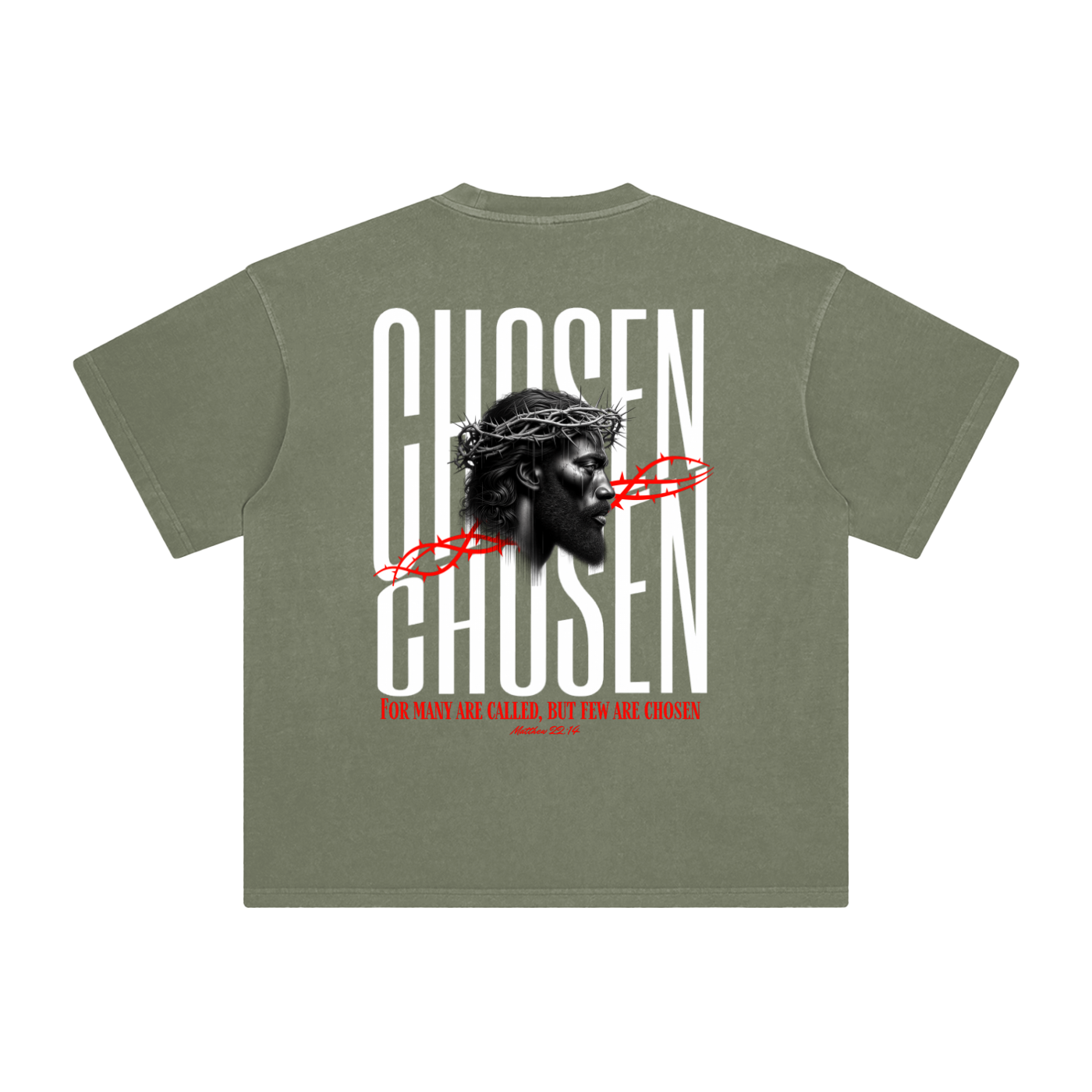 PREMIUM - CHOSEN - Enzyme Washed T-Shirt 250 GSM