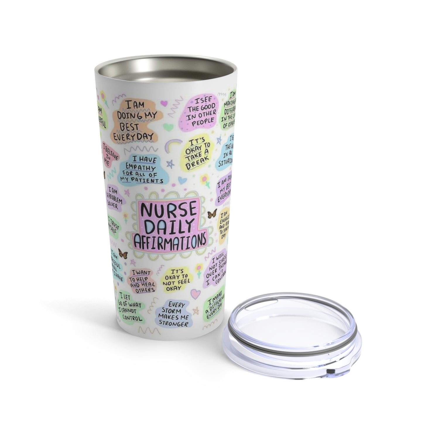 Nursing Affirmations Tumbler 20oz