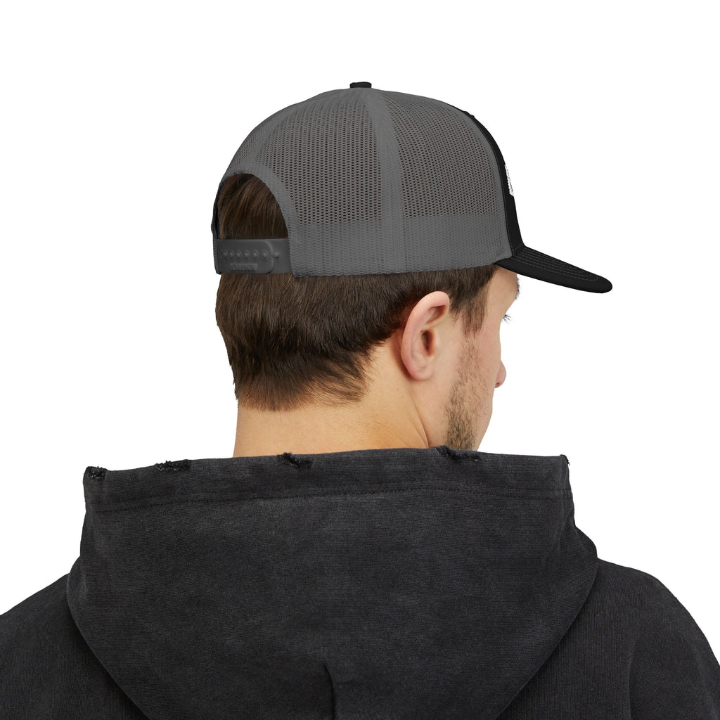 Chosen Snapback Trucker Cap — Bold Embroidered Mesh Baseball Hat