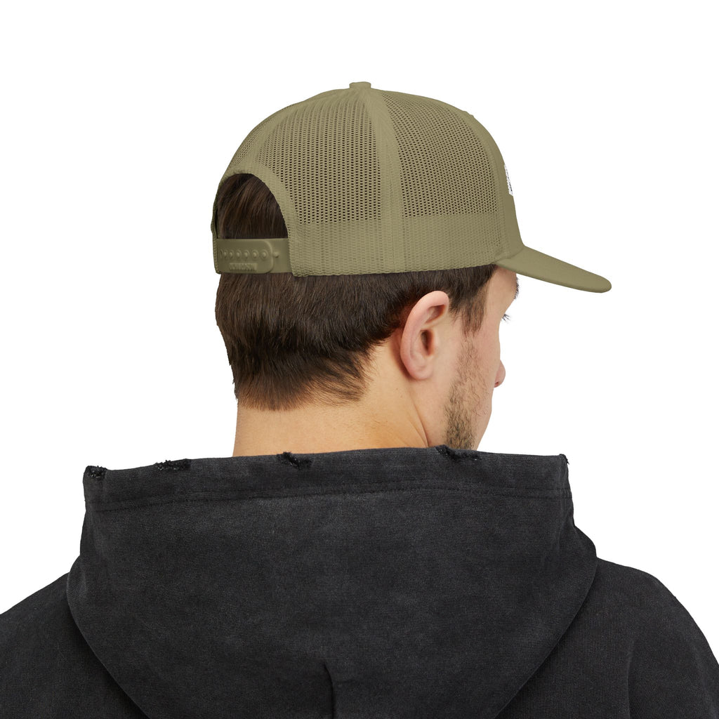 Chosen Snapback Trucker Cap — Bold Embroidered Mesh Baseball Hat