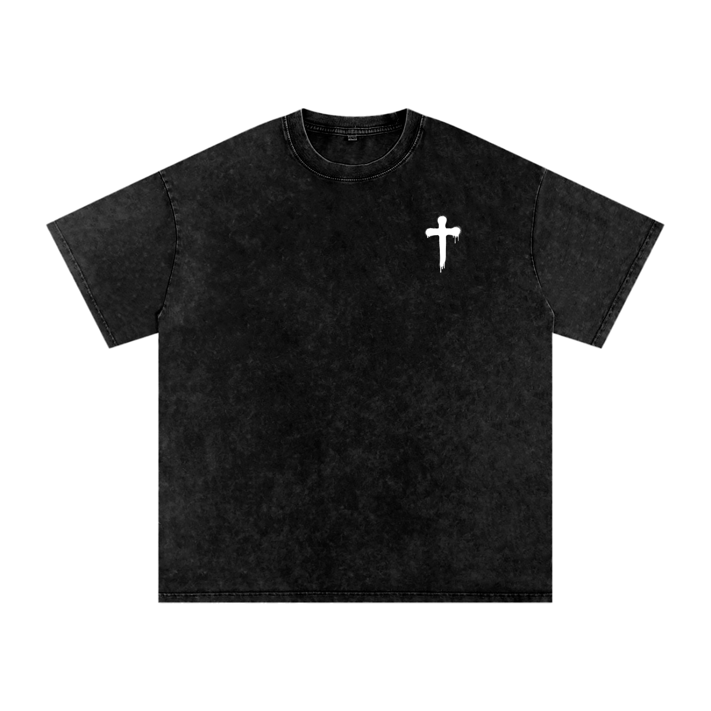 PREMIUM - Snow Washed Oversized Cotton T-Shirt 250 GSM