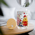 * Holiday - Christmas Sipper Glass 16oz - Tigger Pooh