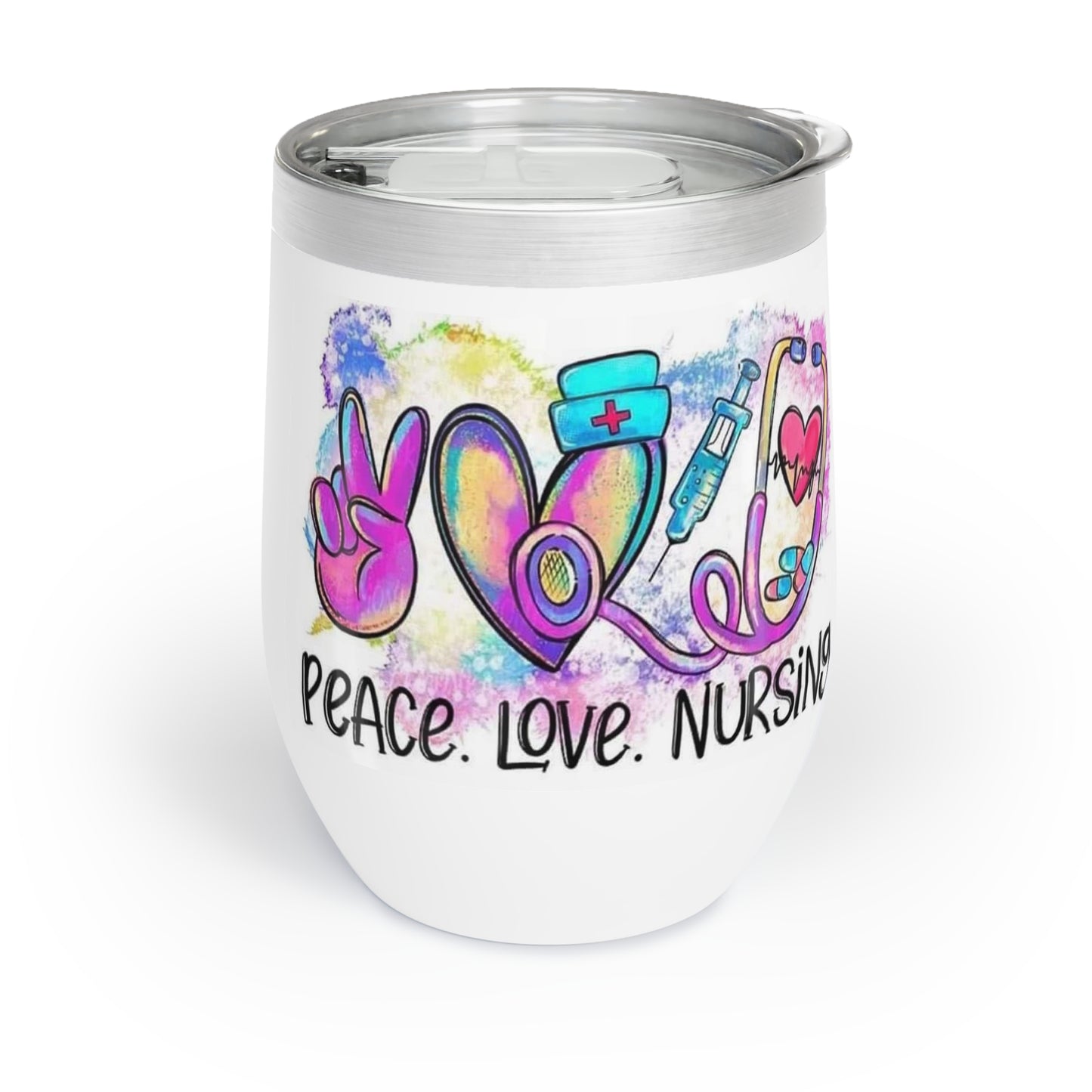 Nursing- Chill Wine Tumbler