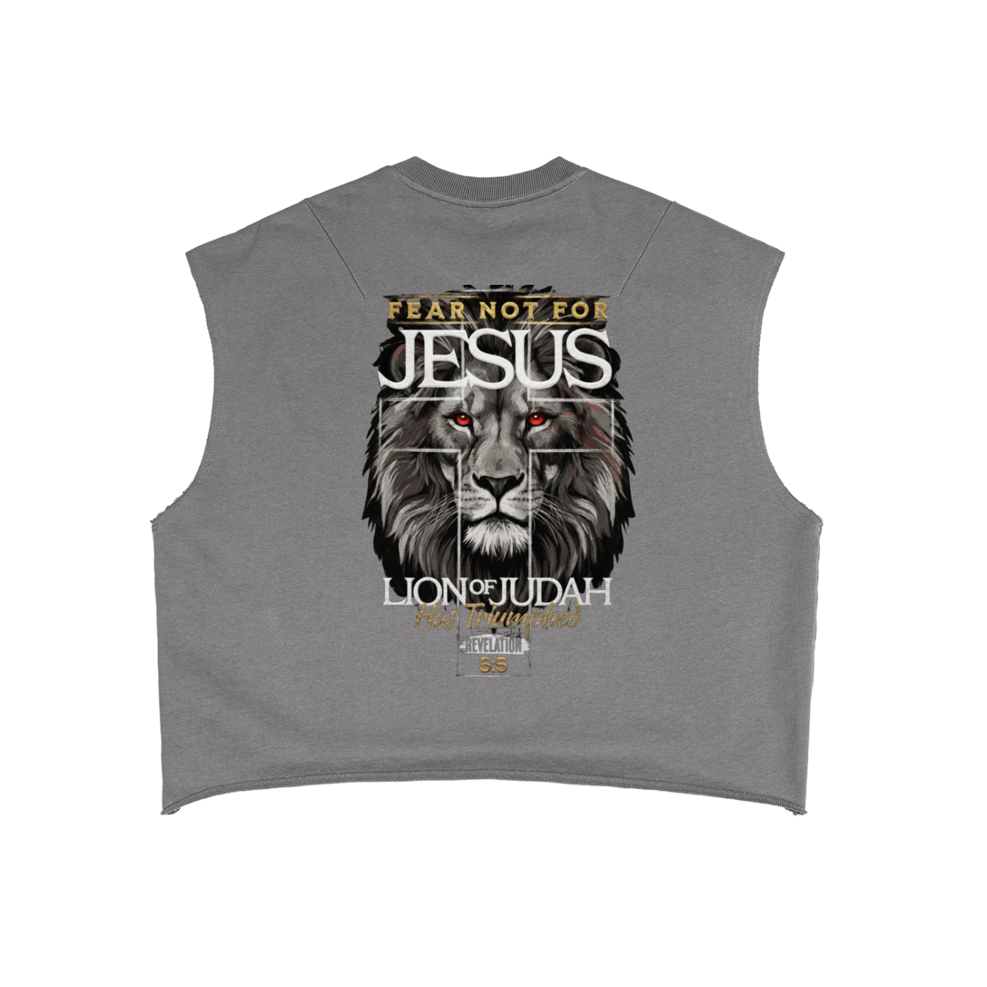 FAITH DESIGNS - MEN'S PREMIUM - French Terry Boxy Tank Top (340 GSM)