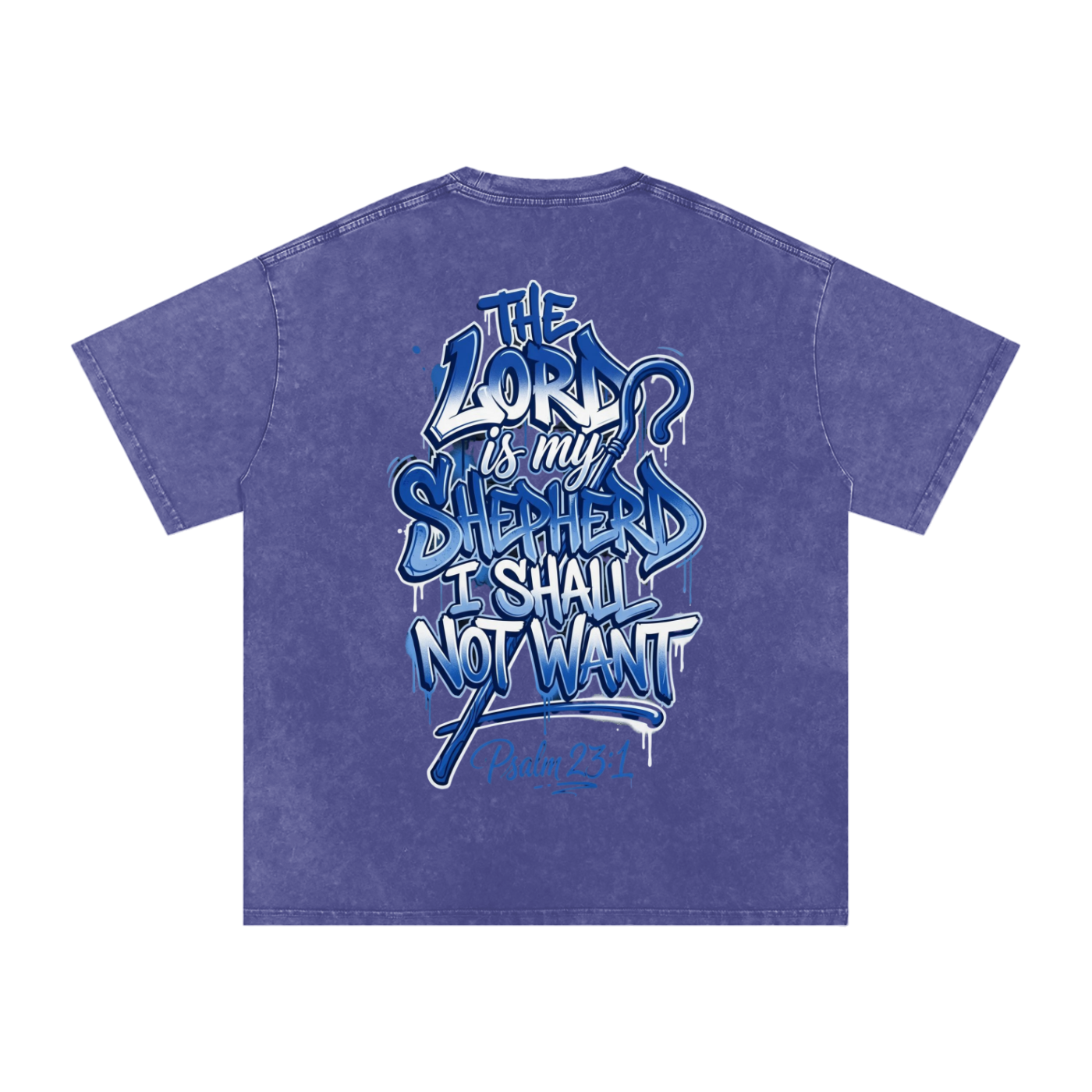 PREMIUM - Snow Washed Oversized Cotton T-Shirt 250 GSM