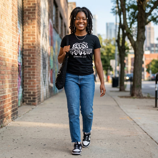 FAITH DESIGNS - GODS MASTERPIECE ADULT TSHIRT