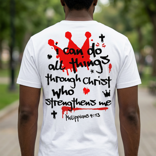 FAITH DESIGNS - I CAN DO ALL THINGS TSHIRT