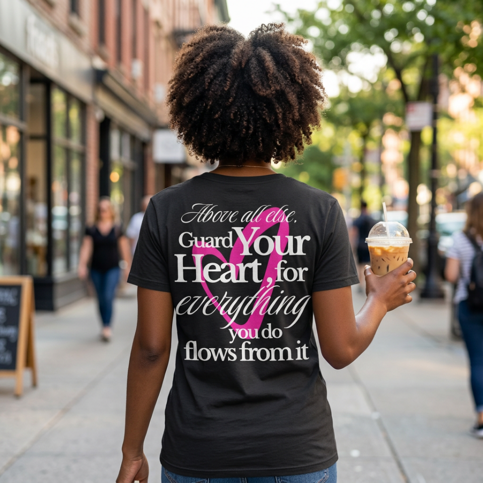FAITH DESIGNS - PROVERBS ADULT TSHIRT