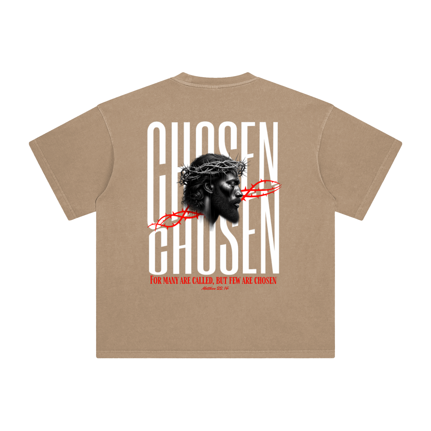 PREMIUM - CHOSEN - Enzyme Washed T-Shirt 250 GSM
