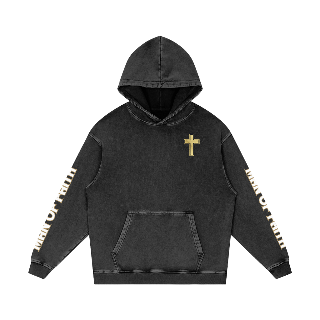 PREMIUM - Snow Washed Loose Cotton Hoodie 420 GSM