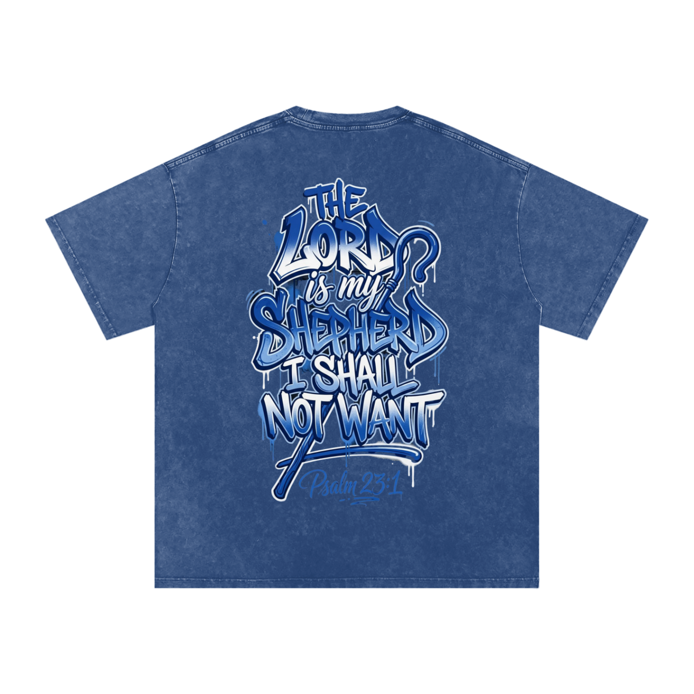 PREMIUM - Snow Washed Oversized Cotton T-Shirt 250 GSM